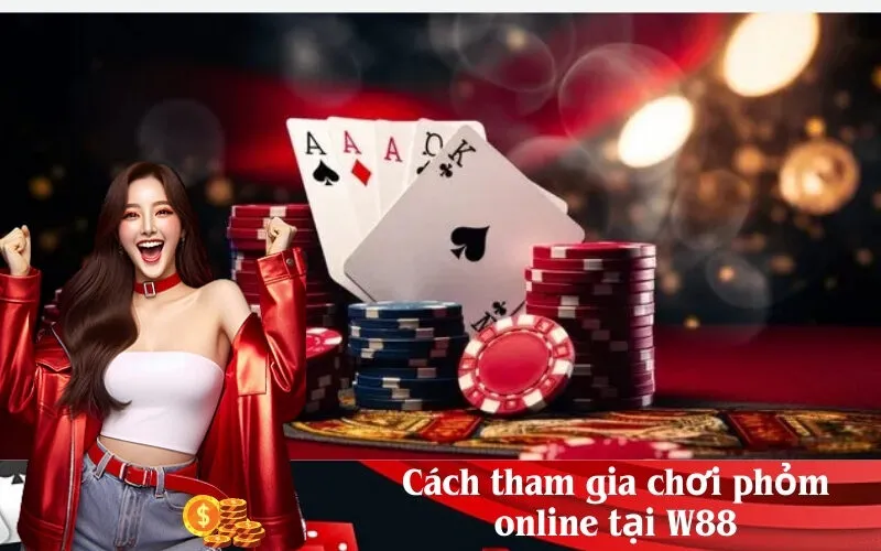Cách tham gia chơi phỏm online tại W88