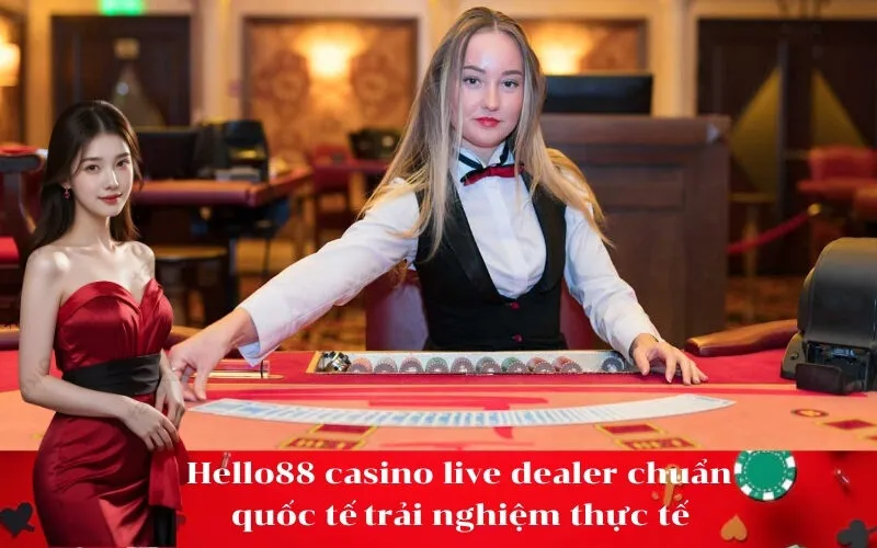 Hello88 casino live dealer chuẩn quốc tế trải nghiệm thực tế