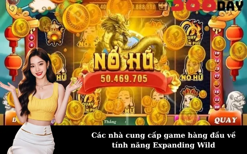 Các nhà cung cấp game hàng đầu về tính năng Expanding Wild