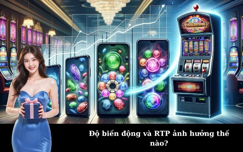 Độ biến động và RTP ảnh hưởng thế nào?