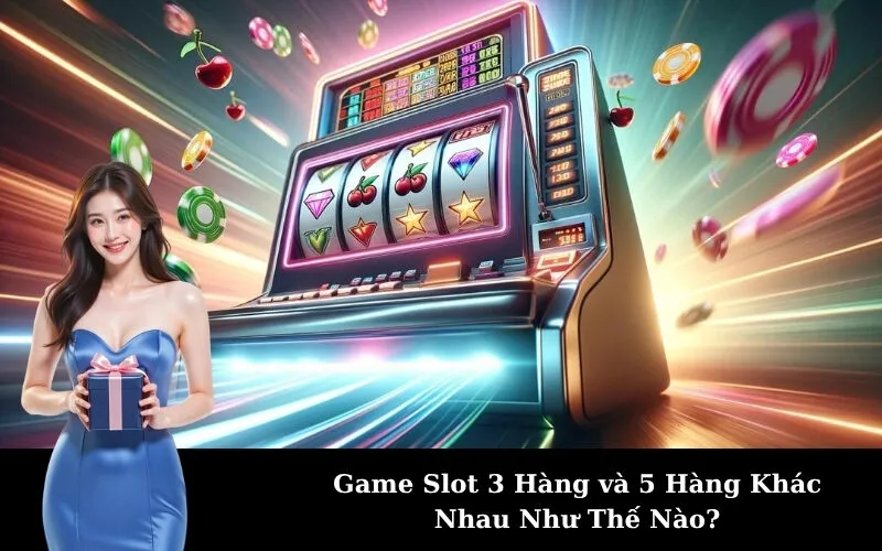 Game Slot 3 Hàng và 5 Hàng Khác Nhau Như Thế Nào?